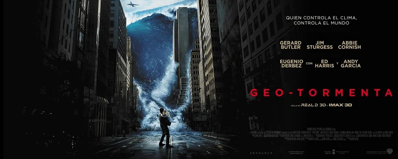 Geo-tormenta, de lo apocalíptico a lo entretenido