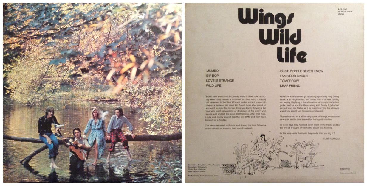 Wings Wild Life 1971
