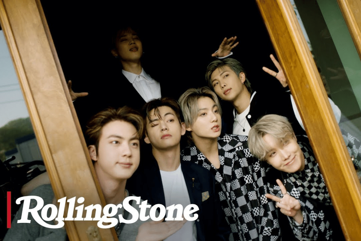 BTS protagoniza la portada de junio en Rolling Stone