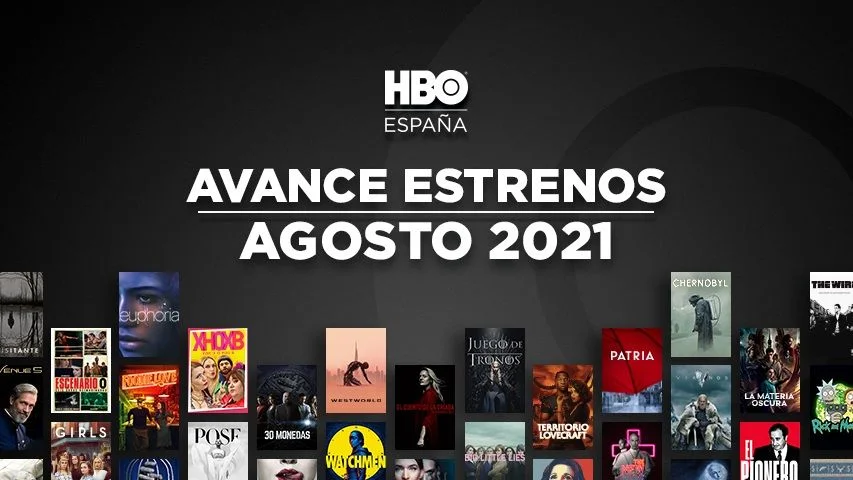 Estrenos de HBO España en Agosto 2021