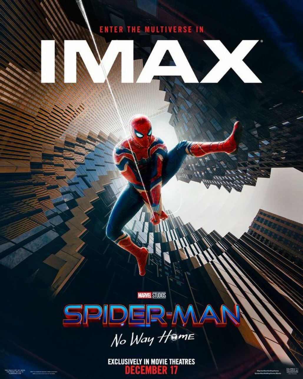 Spider-Man No Way Home IMAX Póster