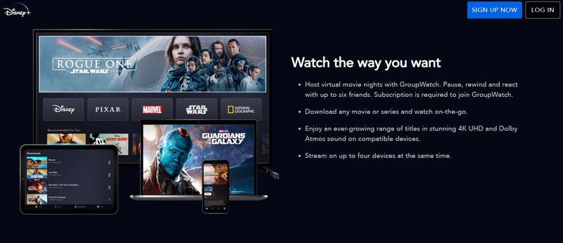 Watch the way you Disney Plus