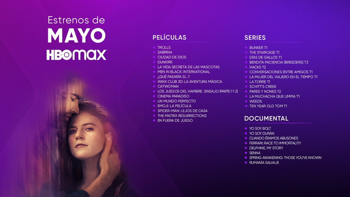 Estrenos de HBO Max en mayo 2022 para España