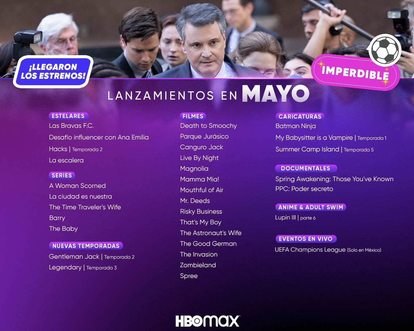 Estrenos de HBO Max en mayo 2022 para Latinoamérica