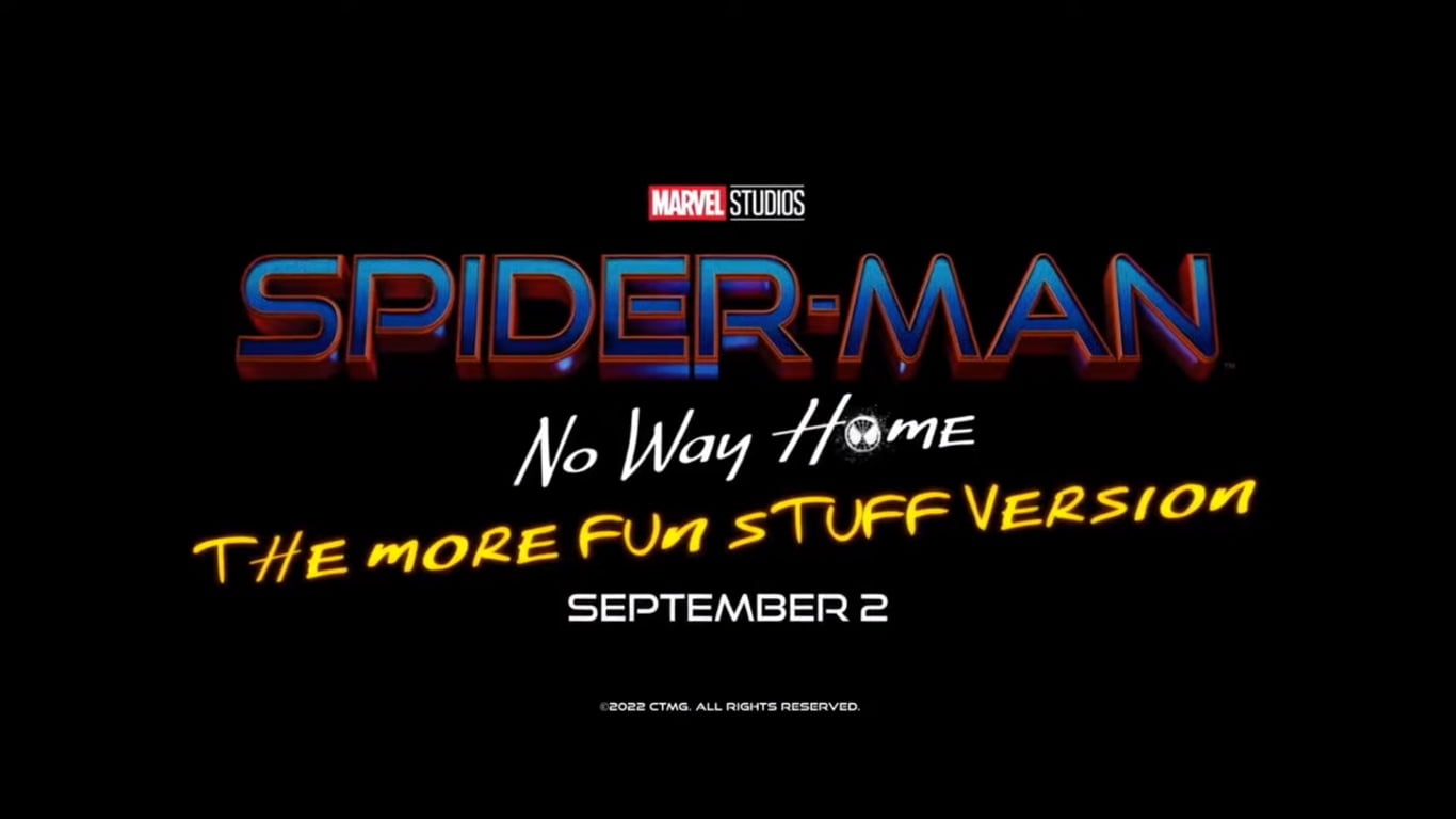 Spider-Man: No Way Home regresa a los cines