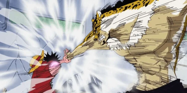 5 peleas de One Piece