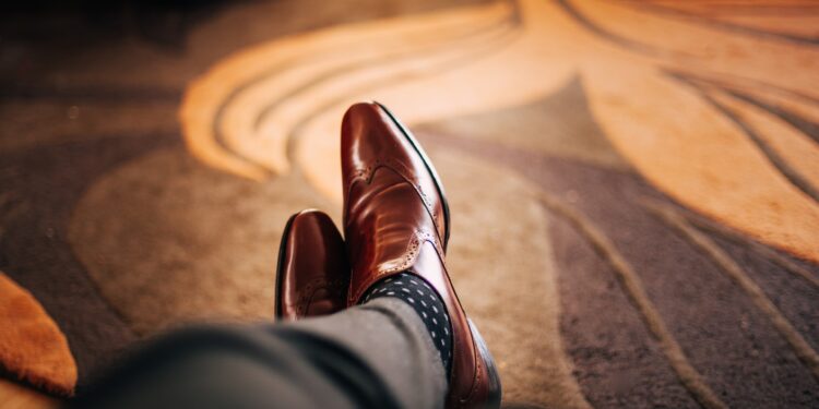 zapatos de cuero