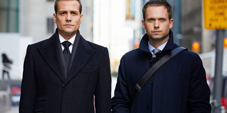 Patrick J. Adams y Gabriel Macht